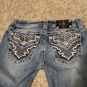 Miss Me Size 27 Signature Boot Jeans